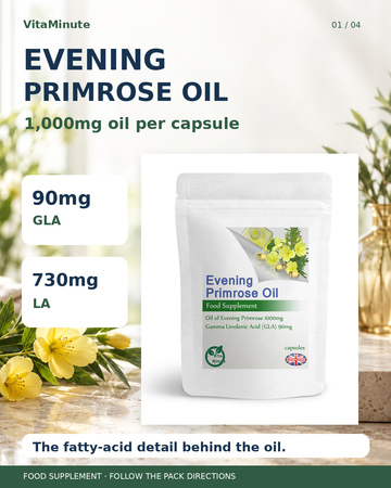 VitaMinute Evening Primrose Oil 1000mg