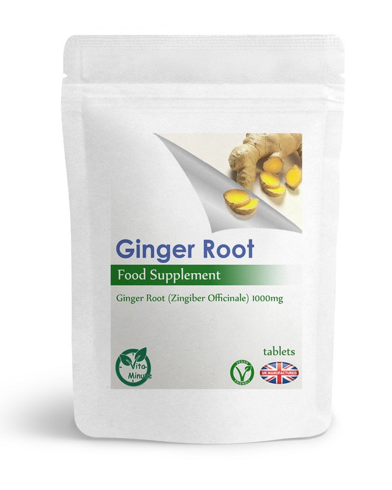 Ginger Root 1000mg Tablets