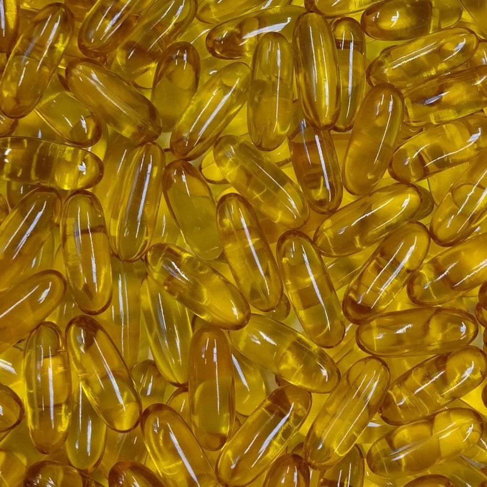 Flaxseed Oil 1000mg Capsules (Organic, Vegan)