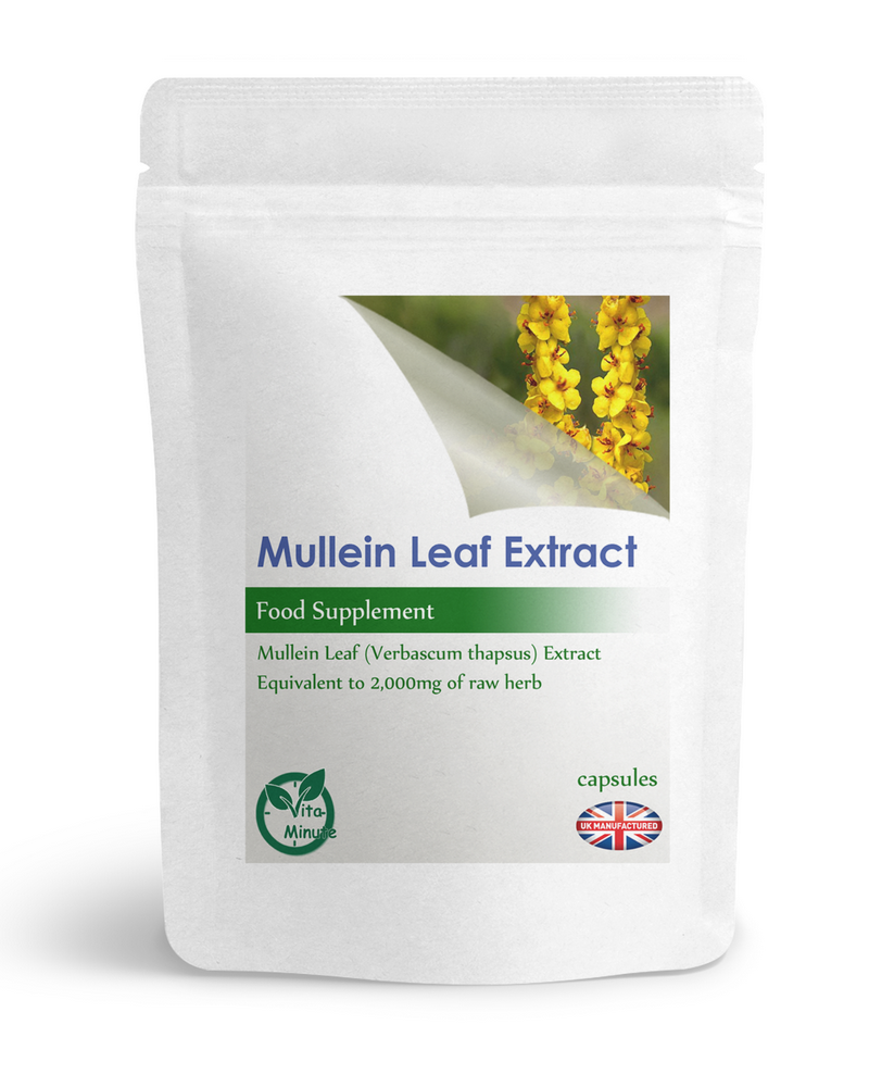 Mullein Leaf (Verbascum Thapsus) 2000mg Capsules