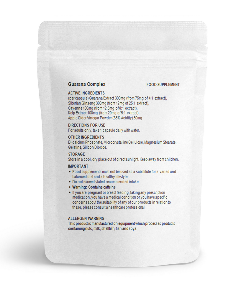 Guarana Complex Capsules