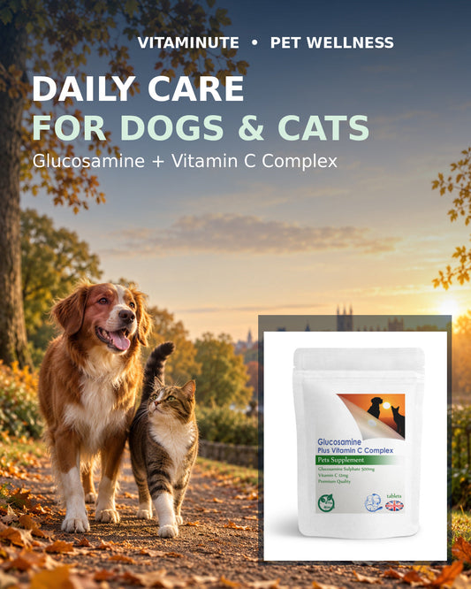 VitaMinute Glucosamine and Vitamin C for Dogs and Cats