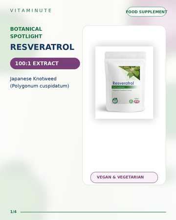 VitaMinute Resveratrol product guide