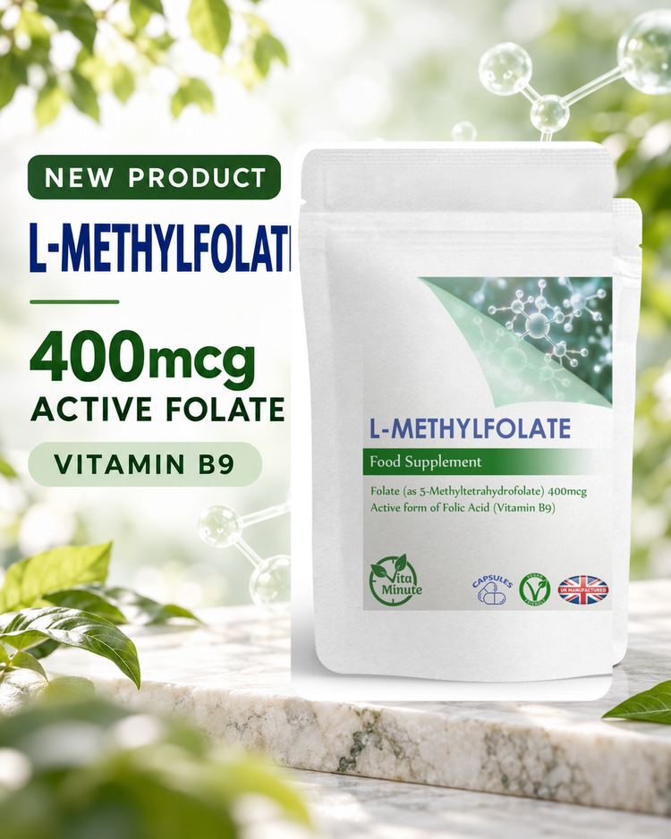 New VitaMinute L-Methylfolate 400mcg