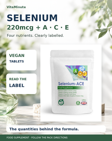 VitaMinute Selenium + A, C & E