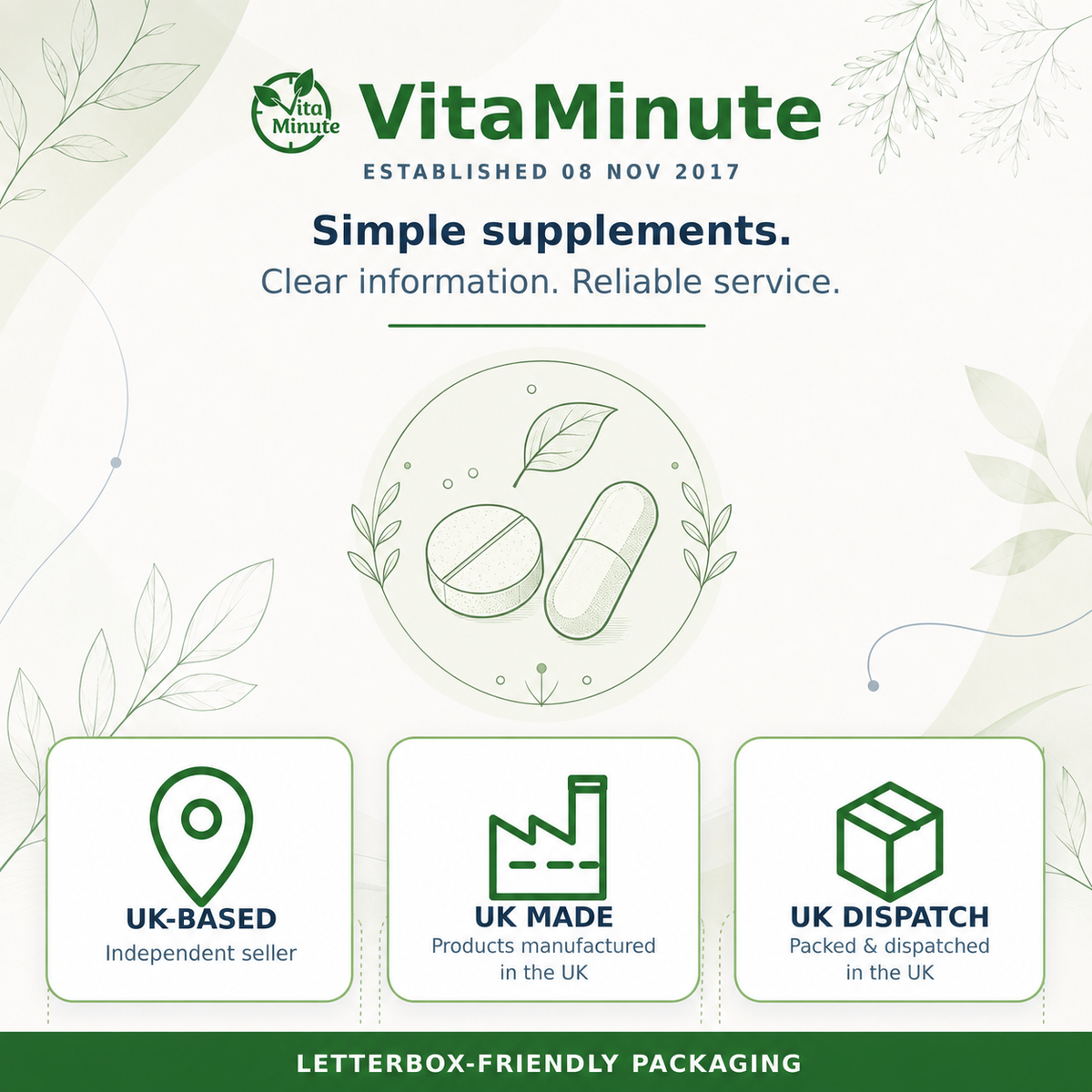 Magnesium Bisglycinate (Glycinate) Capsules 850mg UK (Vegan)