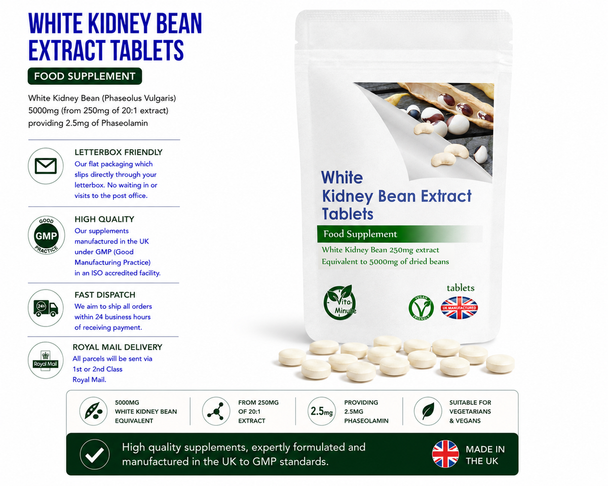 White Kidney Bean Extract Tablets product information
