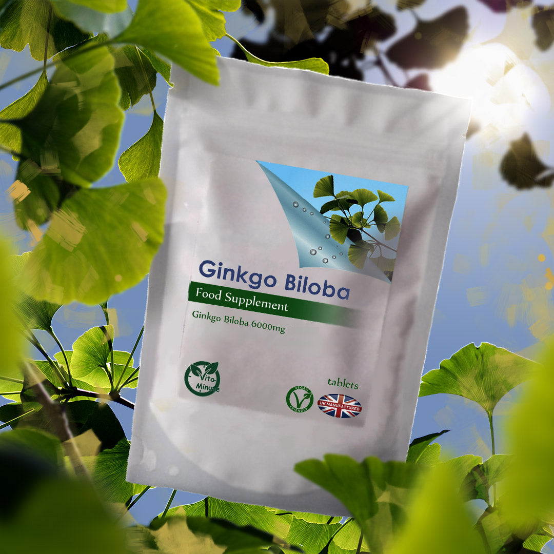 Ginkgo Biloba 6000mg Tablets