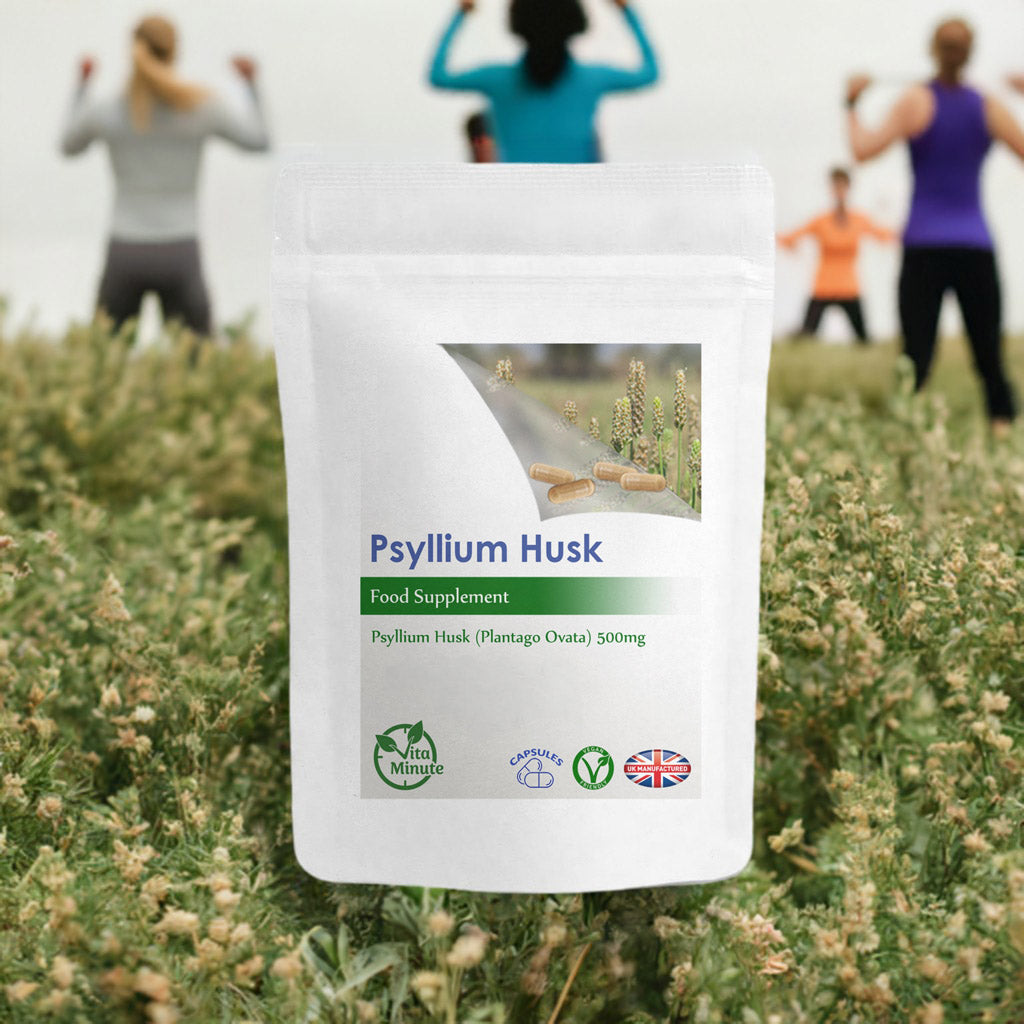 Psyllium Husk 500mg Capsules
