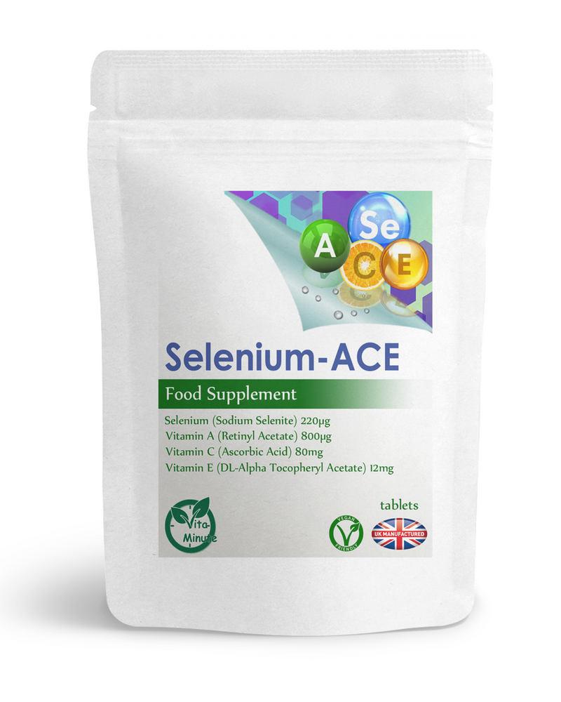 Selenium 220mcg and Vitamins A, C & E Tablets