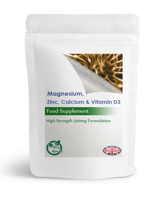 Calcium, Magnesium, Zinc & Vitamin D3 Tablets