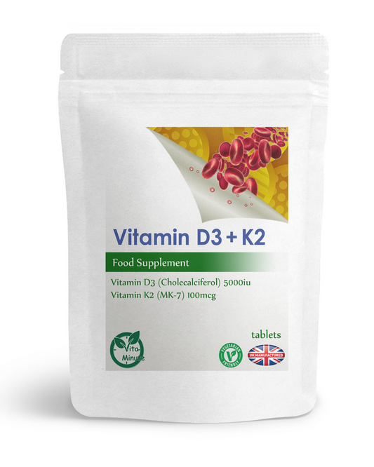 Vitamin D3 5000iu and K2 100mcg