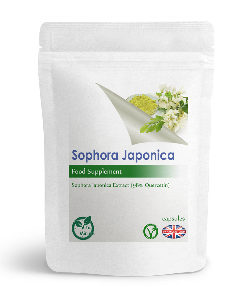Sophora Japonica (Quercetin 98%) 500mg Capsules