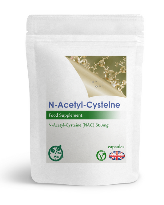 N-Acetyl-Cysteine 600mg (NAC) Capsules