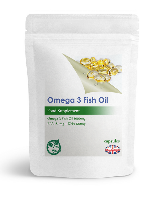 Omega-3 Fish Oil 1000mg Capsules