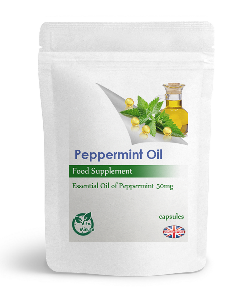 Peppermint Oil 50mg Capsules