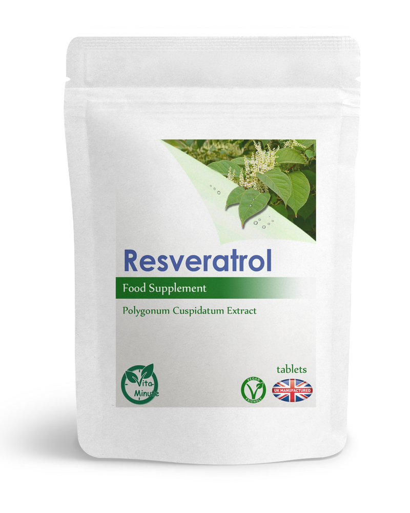 Resveratrol (Japanese Knotweed Extract) 1000mg Tablets