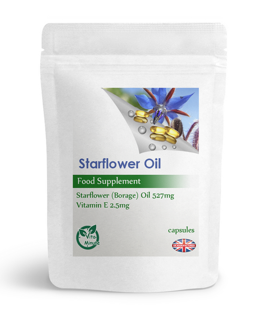 Starflower (Borage) Oil 530mg Capsules