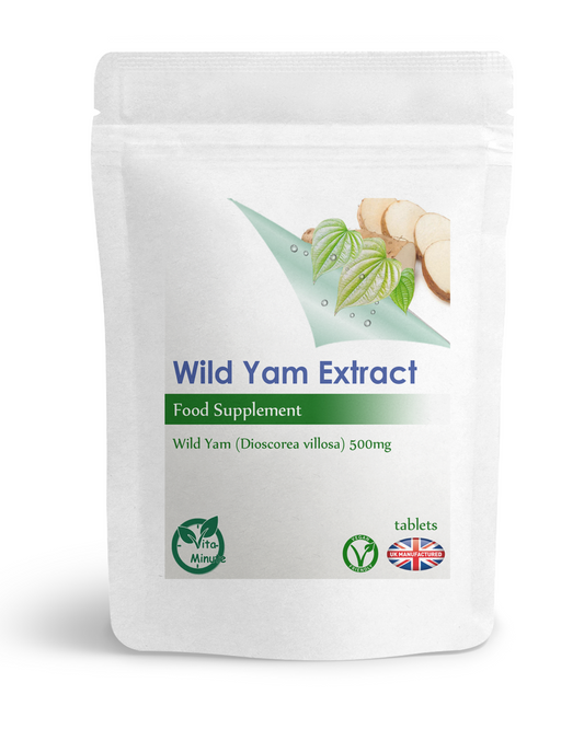 Wild Yam 500mg Tablets