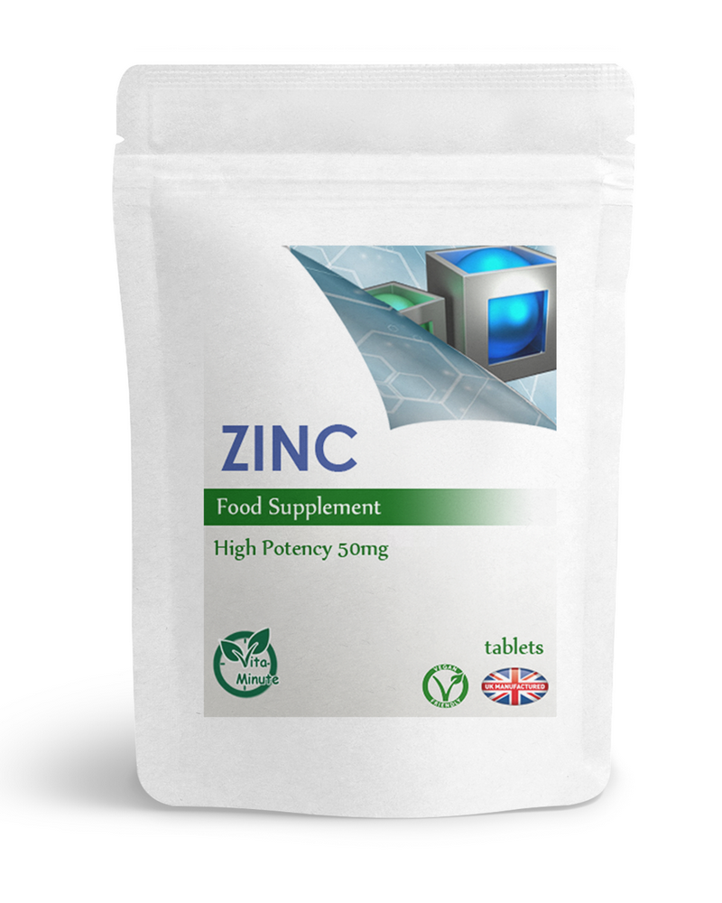 Zinc 50mg Tablets