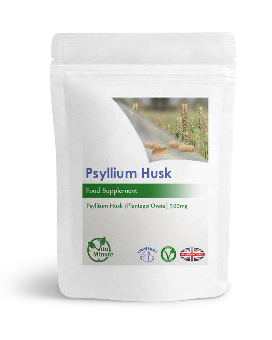Psyllium Husk 500mg Capsules